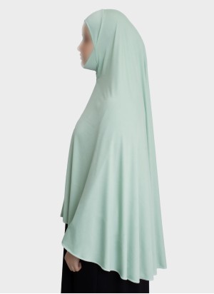 Stretch Khimar mit Kinnabdeckung – Hoor Al Ayn