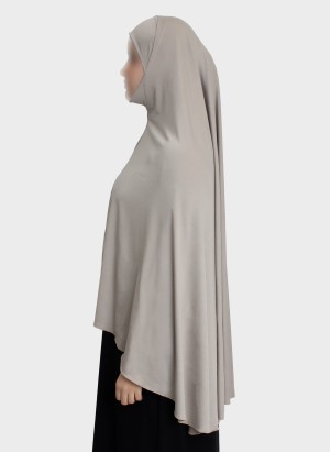 Stretch Khimar mit Kinnabdeckung – Hoor Al Ayn