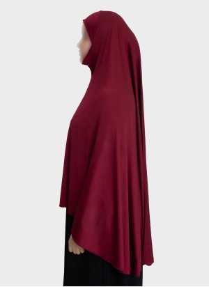 Stretch Khimar mit Kinnabdeckung – Hoor Al Ayn