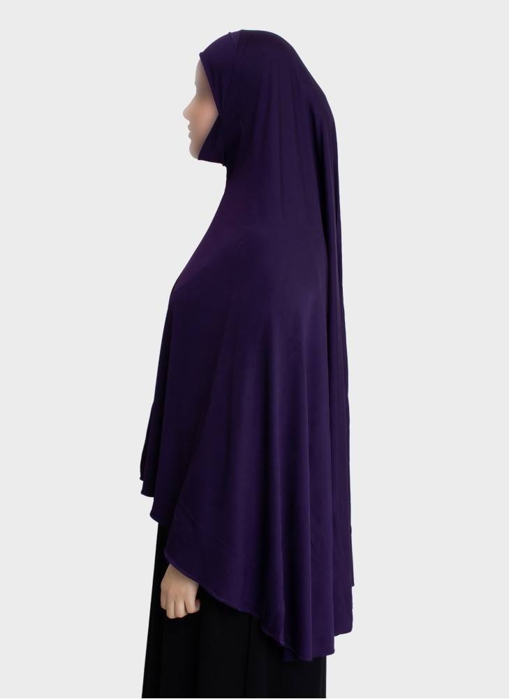 Stretch Khimar mit Kinnabdeckung – Hoor Al Ayn