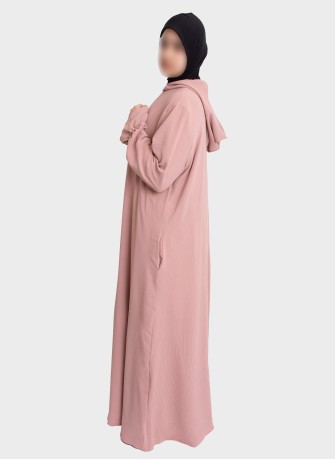 Elegante Abaya mit Stretch-Hijab | Gebetskleidung – Hoor Al Ayn