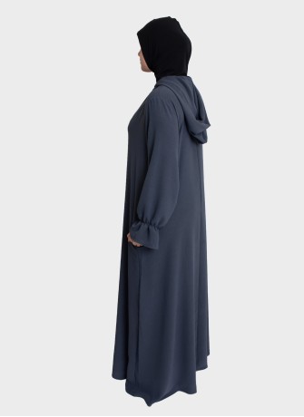 Elegante Abaya mit Stretch-Hijab | Gebetskleidung – Hoor Al Ayn