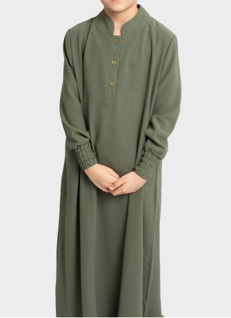 Mädchen Khimar & Abaya Set – Schlicht & Elegant