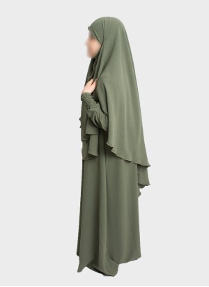Mädchen Khimar & Abaya Set – Schlicht & Elegant