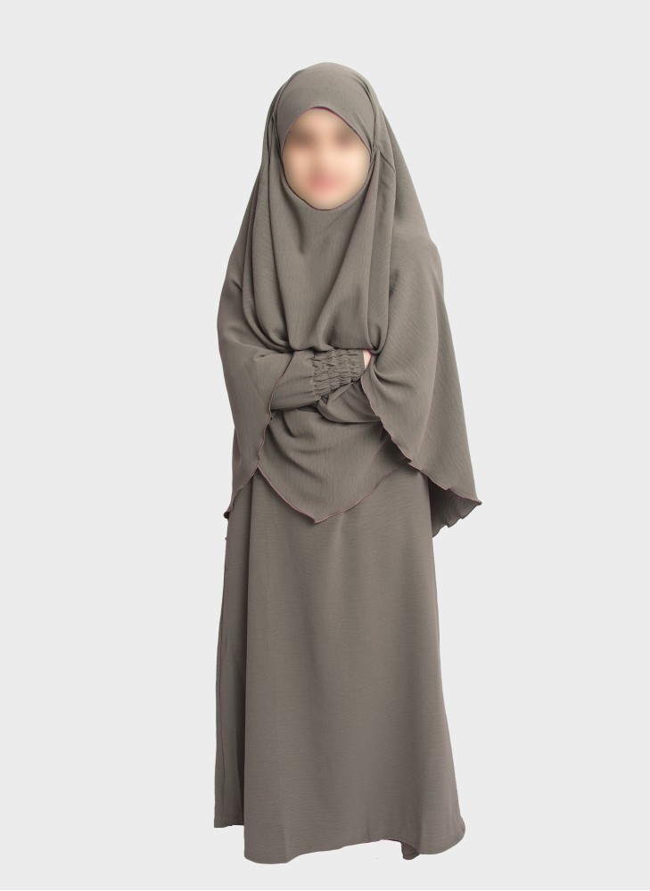 Mädchen Khimar & Abaya Set – Schlicht & Elegant