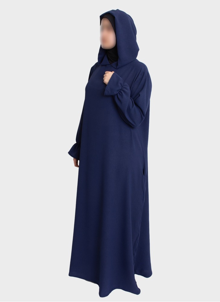 Elegante Gebets-Abaya mit Stretch-Hijab | Gebetskleidung – Hoor Al Ayn